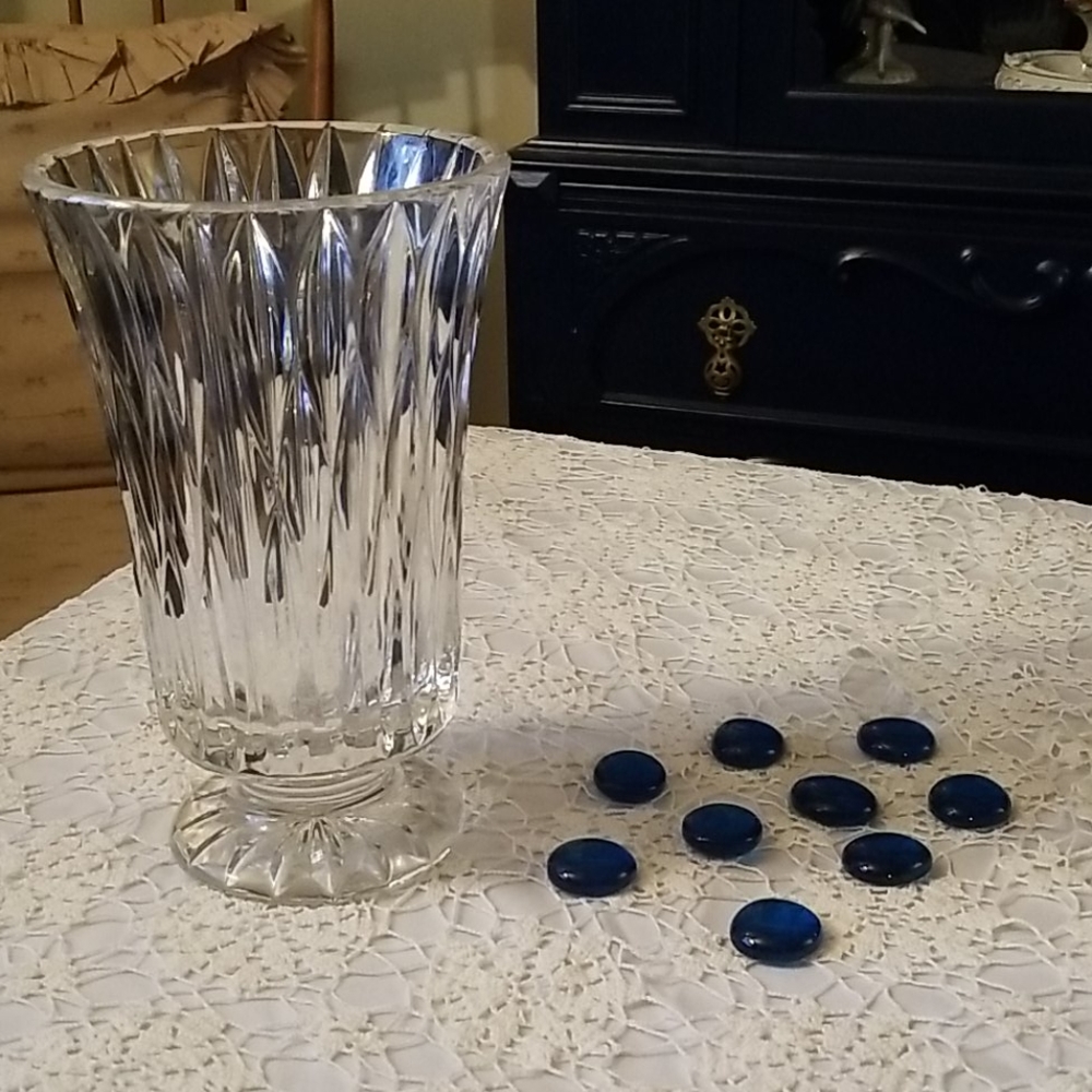 Crystal vase